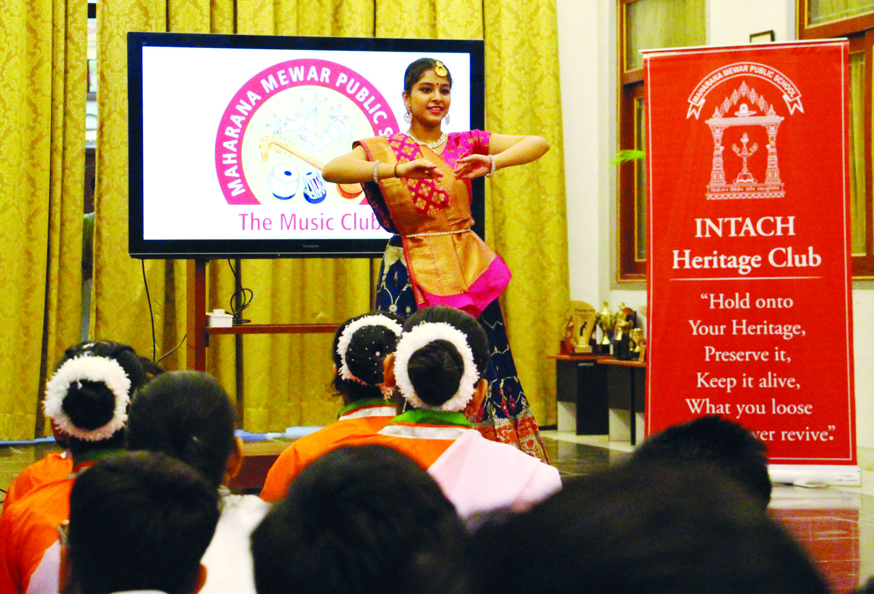 International Dance Day is celebrated at Maharana Mewar Public School in Udaipur