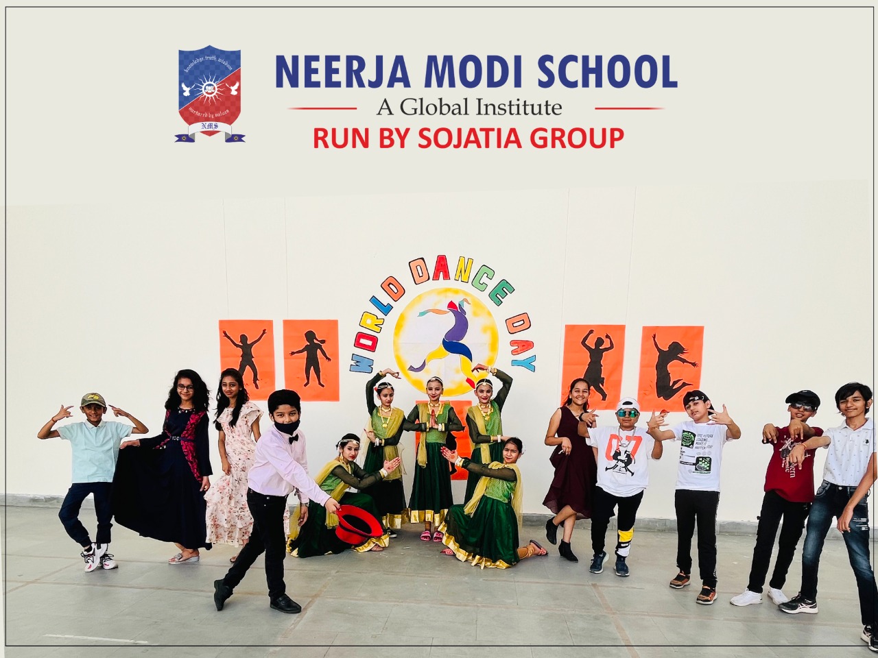 International Dance Day celebrated at Neerja Modi School