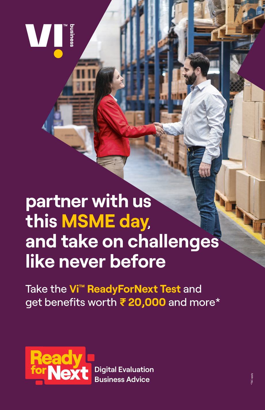 Vi Business Launches ‘Ready for Next’ Program to help MSMEsThrivein their Digital Journey