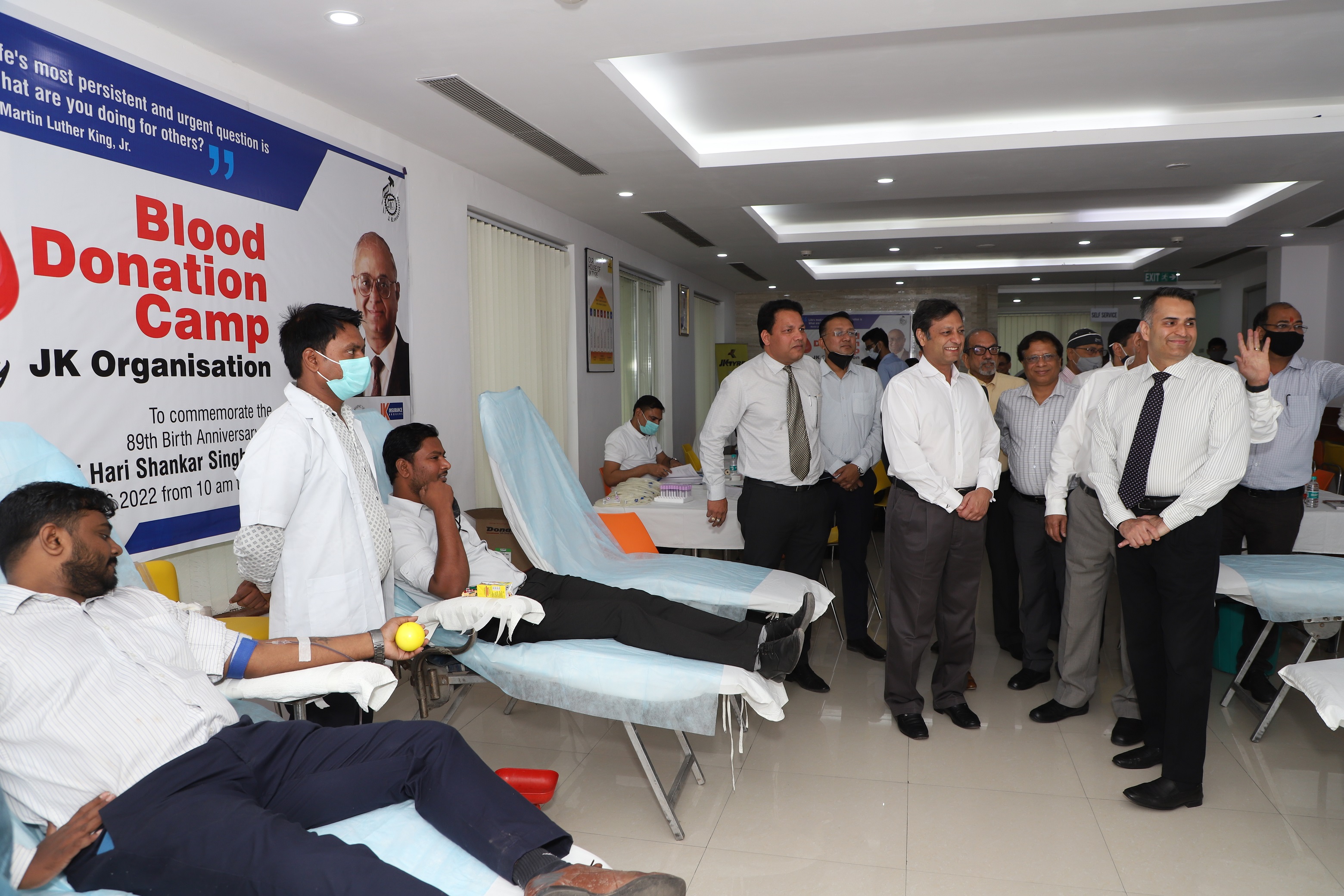 JK Organisation organizes Blood Donation Camps