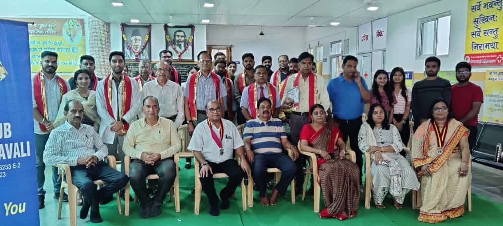 Lions Club Aravali honored 31 doctors