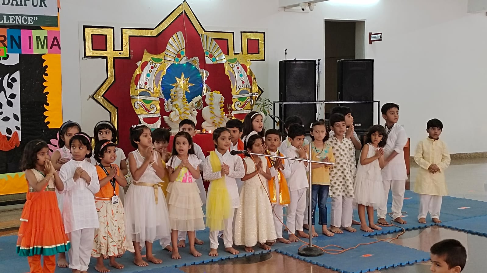 The festival of Guru Purnima celebrated with gaiety