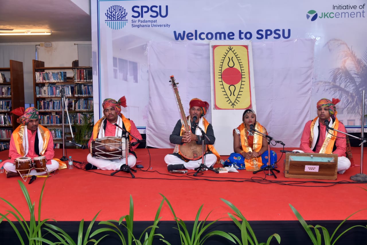 Musical Presentation of 'Kabir Gaayann' by Renowned Folk Singer Ramchandra Gangolia and Group at SPSU