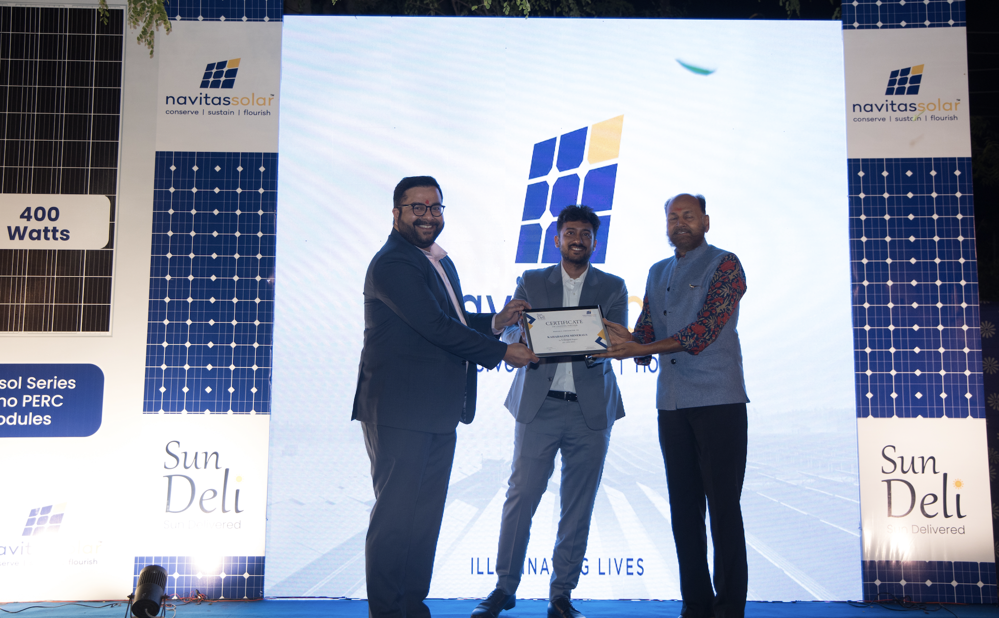 SUNDELI, a young B2B brand has tied up with NAVITAS Solar as their sole distributor in Rajasthan 