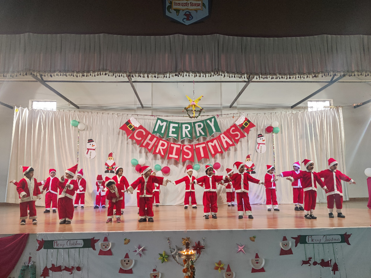 Christmas is celebrated at St. Teresa's School