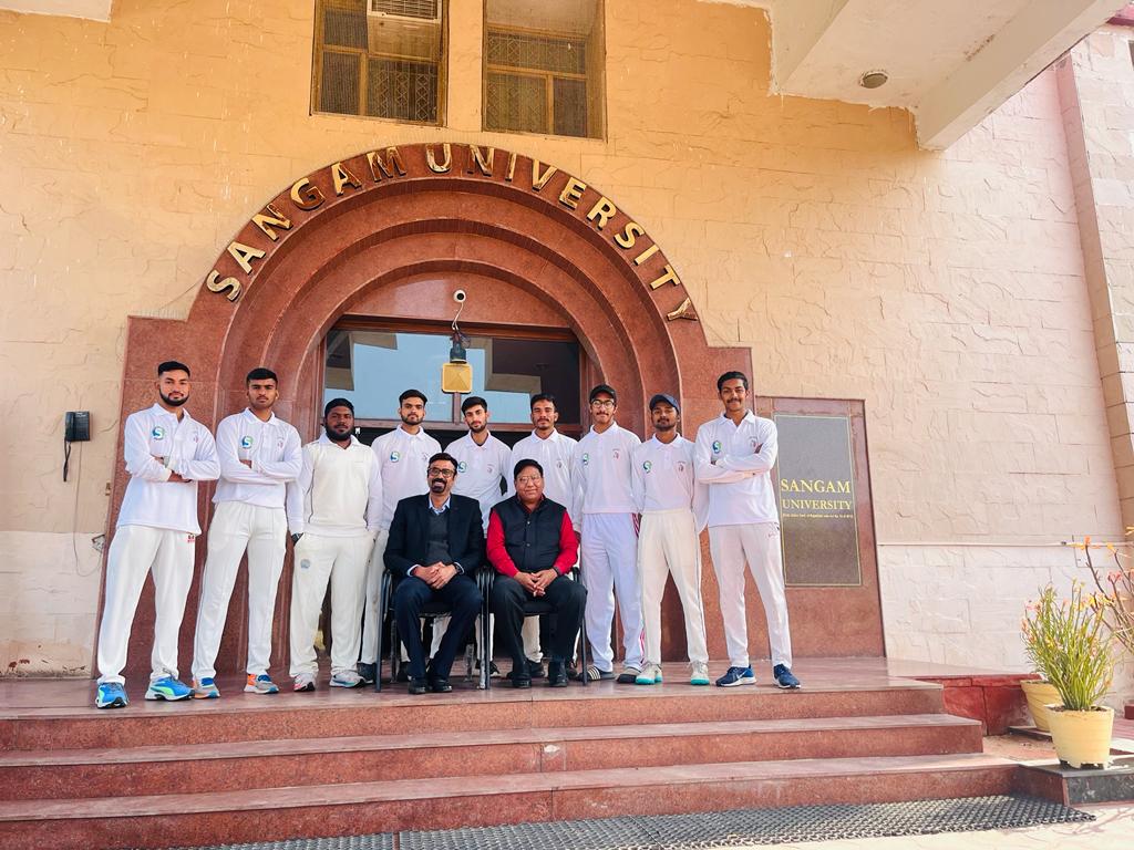 The Sangam University team announced 