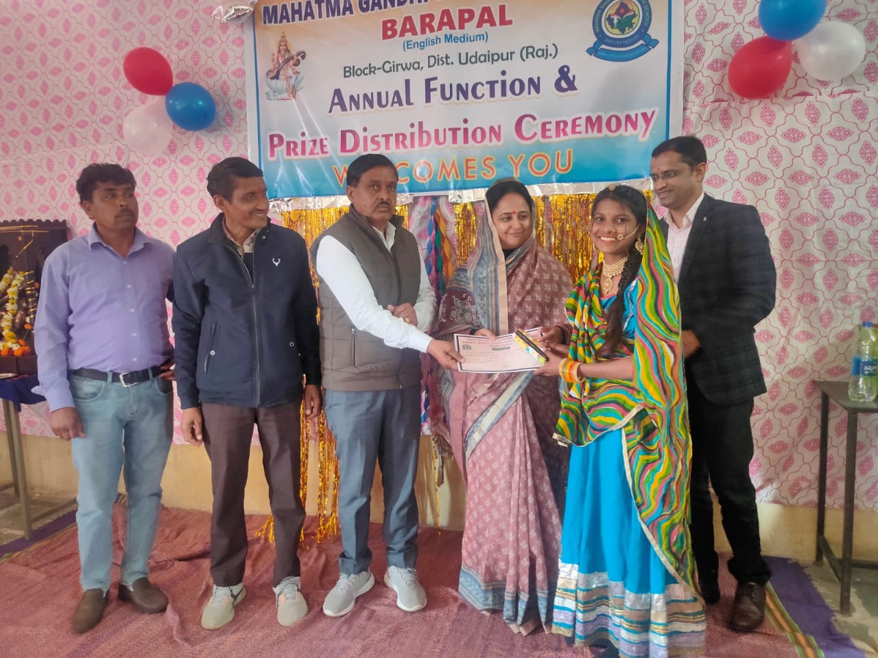 Annual function organised at Mahatma Gandhi Government School,Barapal