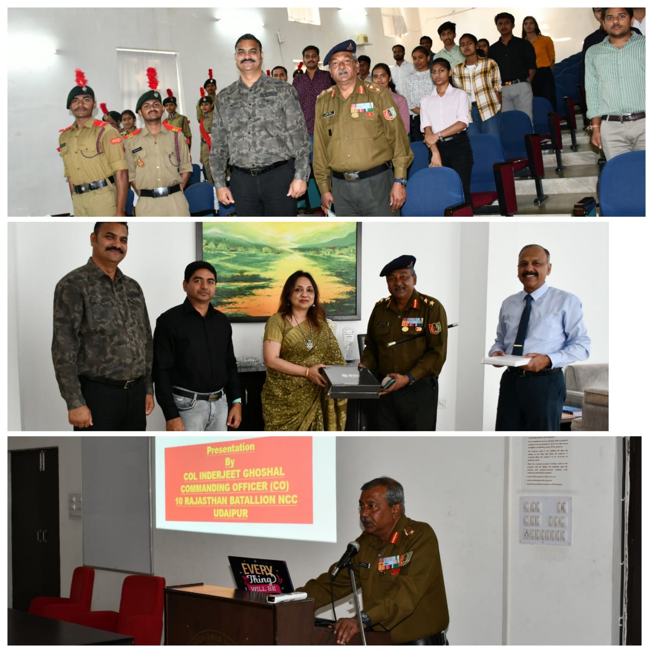 Expert Lecture on SSB Selection Process & Modes of Entry in Armed Forces at SPSU