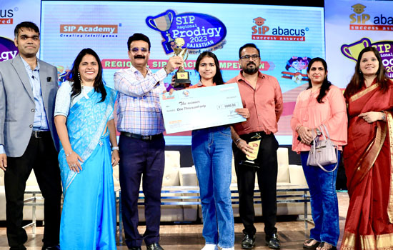 Udaipur's best performance in state-level abacus competition