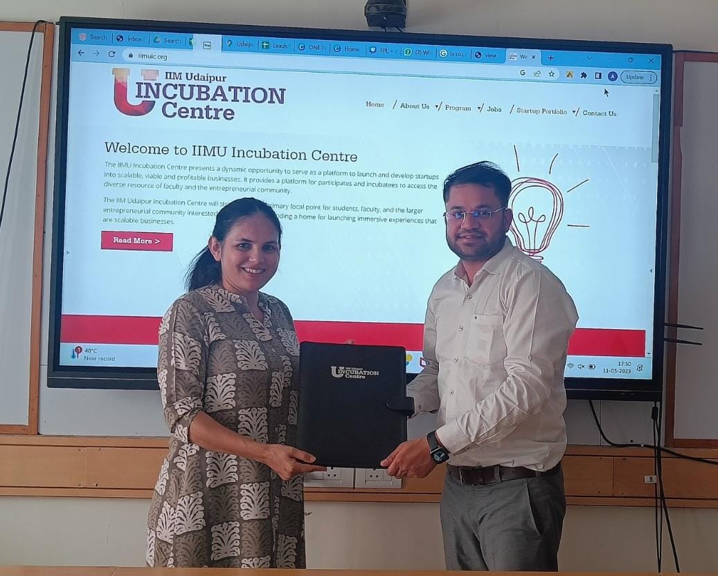 IIM Udaipur Incubation Centre Join hands With Aspirelabs