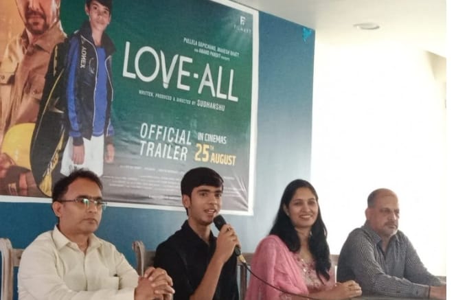 "Udaipur's Ark Jain to Play Lead Role in Upcoming Film 'Love All'"