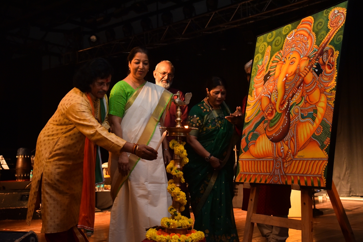 The three-day Malhar Festival commenced at Shilpgram