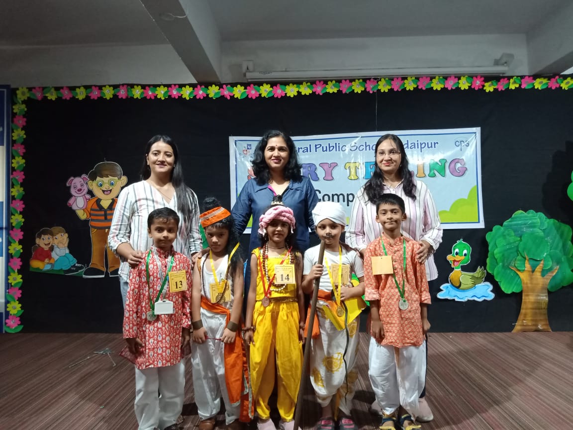 Story telling Competition at C.P.S. School