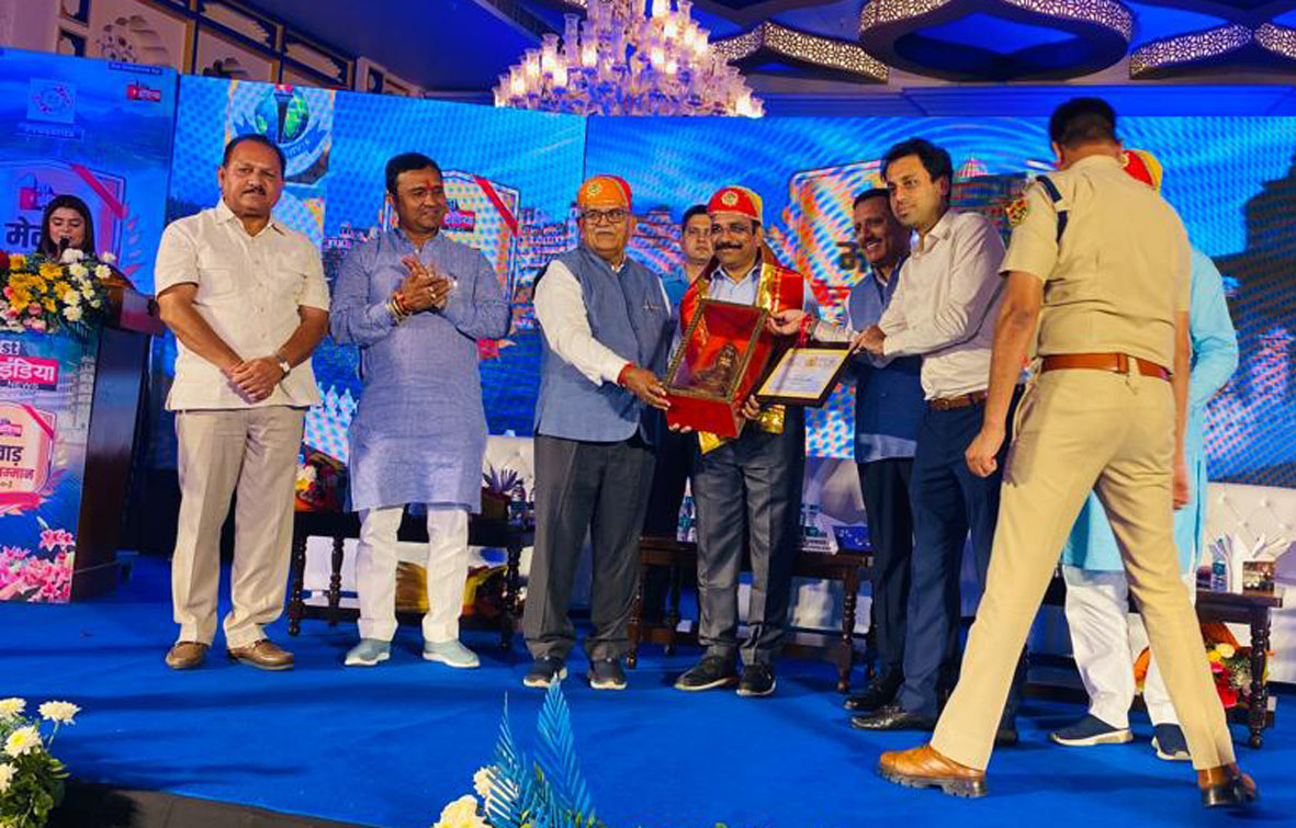 Dr. Tuktak Bhanawat Receives Prestigious 'Mewar Gaurav Samman'