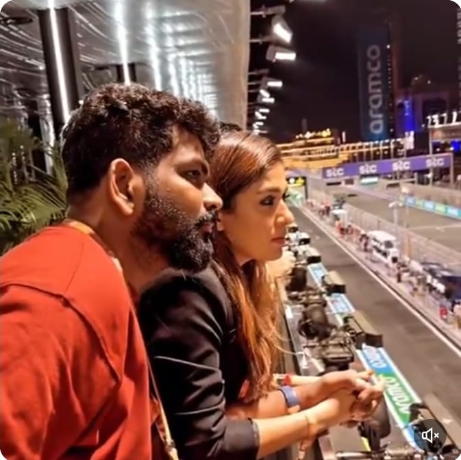 Nayanthara Graces Saudi Grand Prix