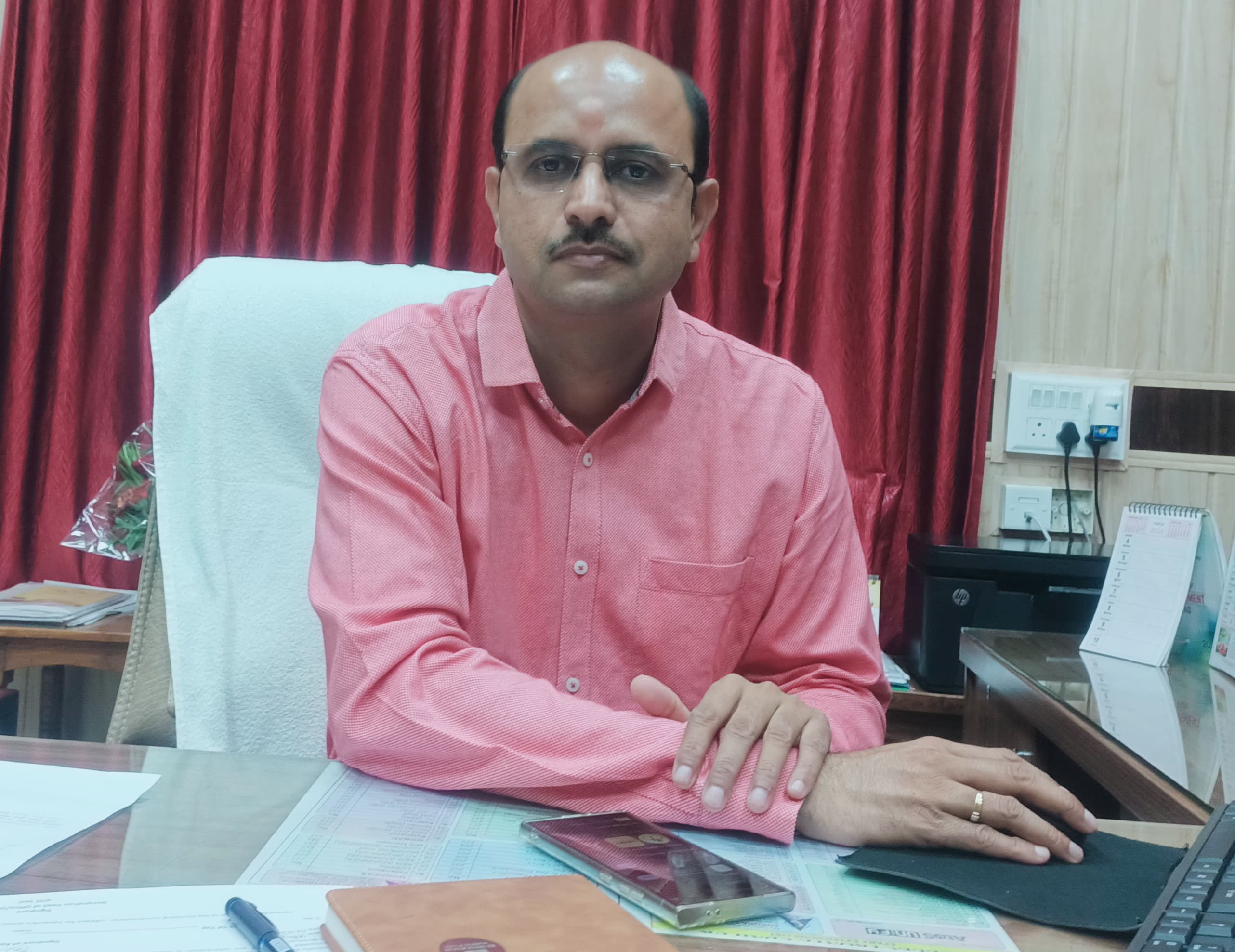 "Deependra Singh Assumes Udaipur ADC Role"