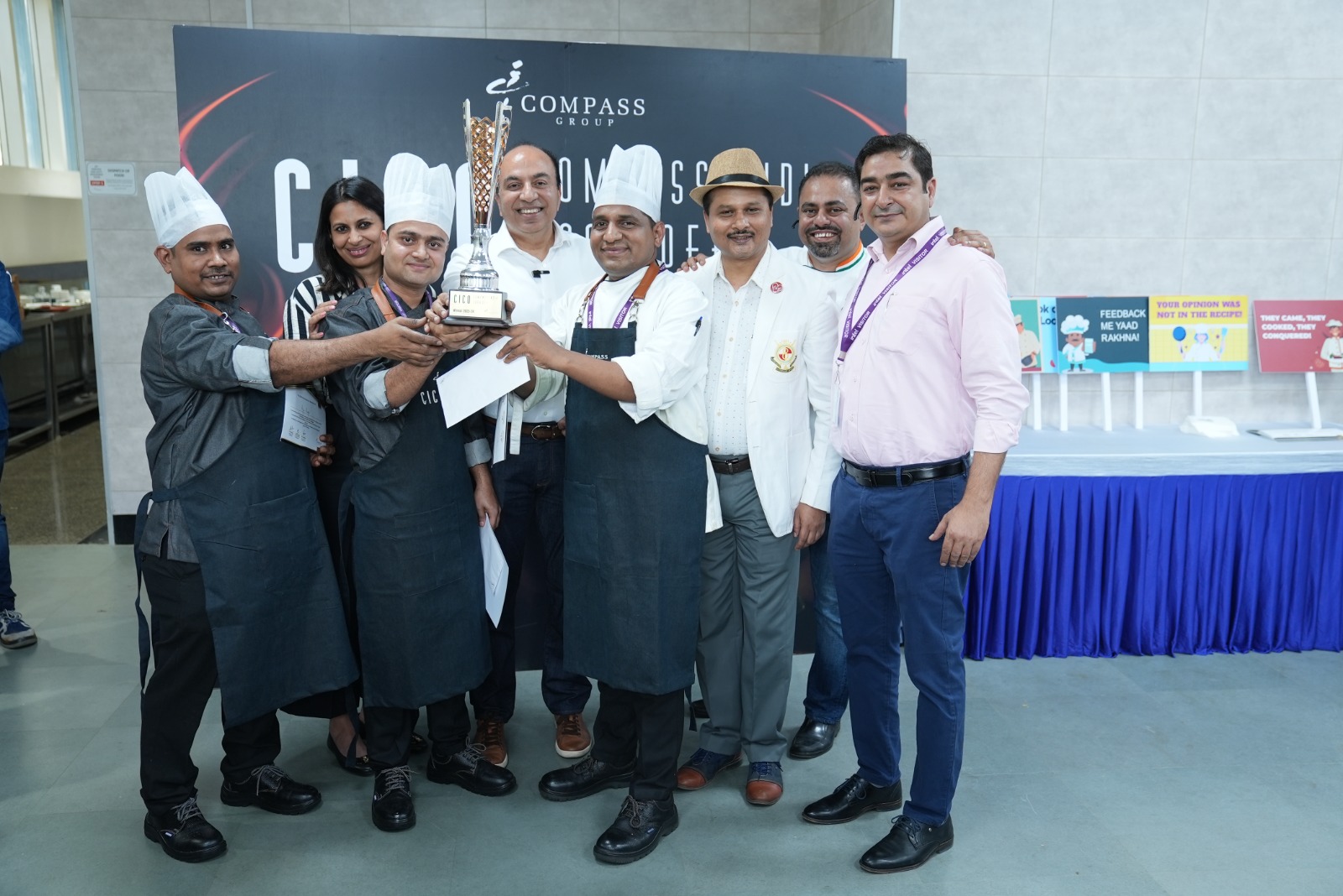 Holds the first-ever Compass India Cook Off (CICO) challenge