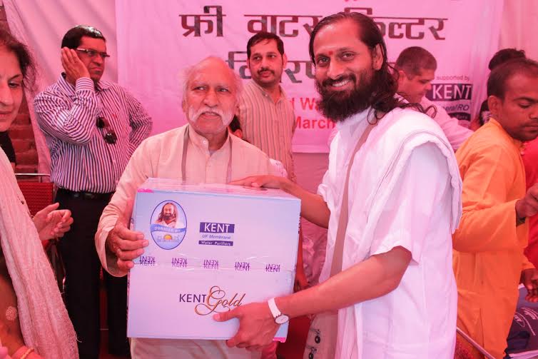 Kent RO distributed 500 Water Purifiers on  World Water Day
