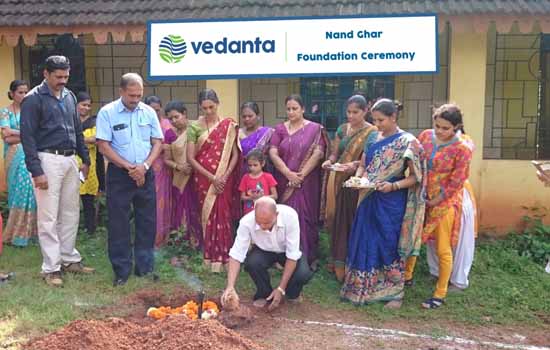 Vedanta lays the foundation stone for ‘Nandghar’ in Go