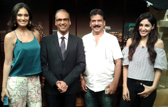 Promotion of  film Yea Toh Two Much Ho Gayaa on Komal Nahta show 