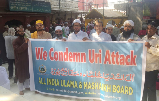AIUMB condemns terror attack on Uri and demands action against Pakistan