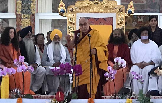 All Religion Parliament organised in the presence of Dalai Lama