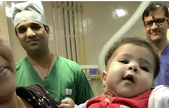 15 Days Old Saved From Rare Cardiac Defect