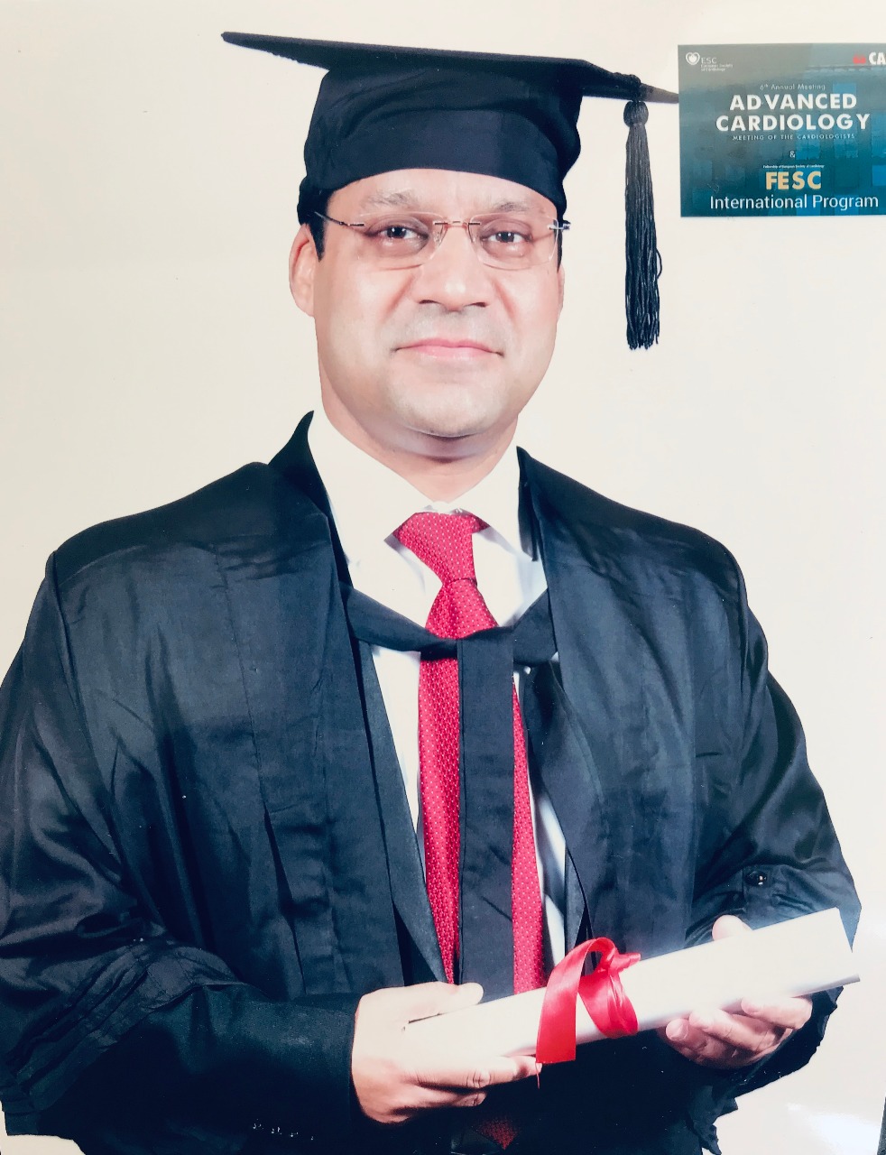 European Society's Fellowship to Dr Khandelwal,