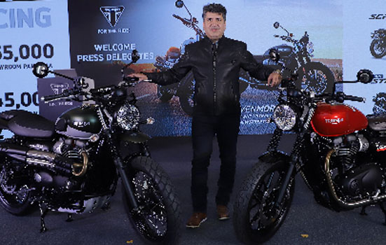 TRIUMPH MOTORCYCLES LAUNCHES THE ALL-NEW STREET TWIN & THE NEW STREET SCRAMBLER