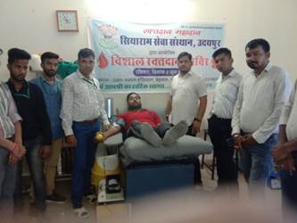 48 units blood donation in camp
