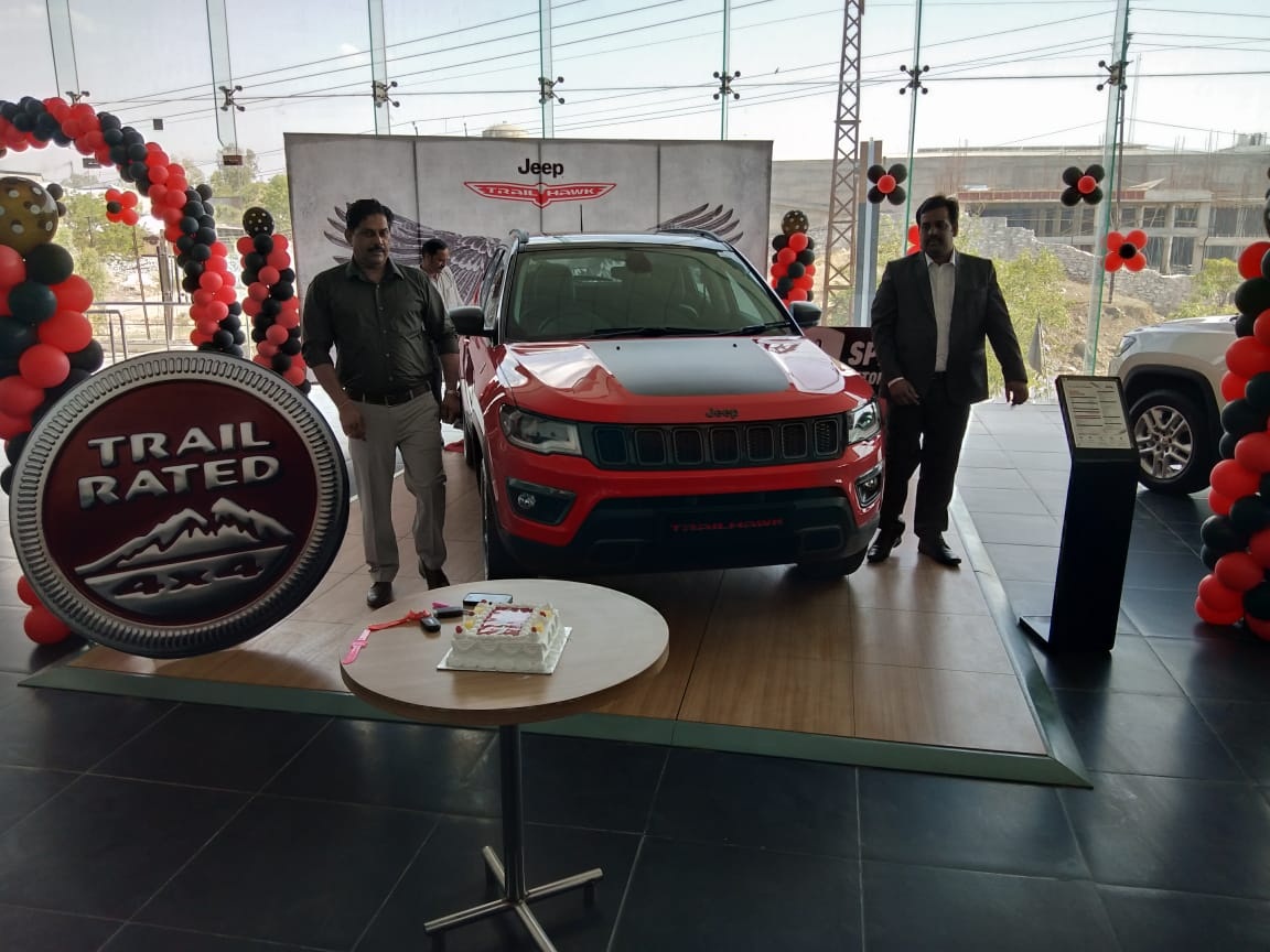 Jeep Compass Trailhawk Unveiled in udaipur