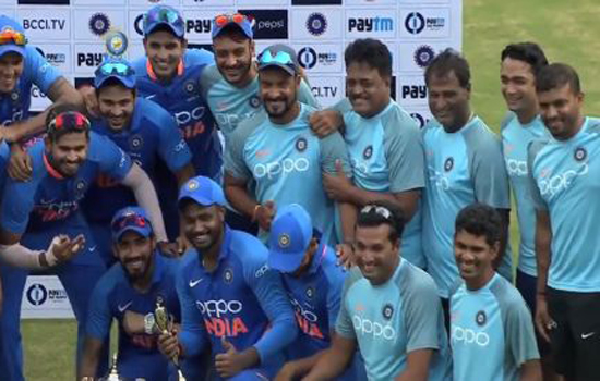 India A complete 4-1 series win over South Africa A
